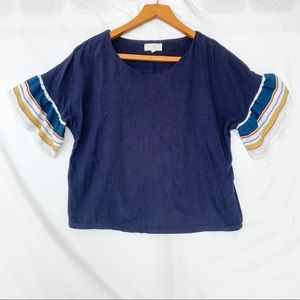 Mello Day Crop Blouse